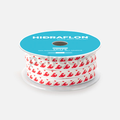 HIDRAFLON, HIDRAFLON PTFE, TEFLON HIDRAFLON, BAR¡NADA AUTOADHESIVA HIDRAFLON, CINTA HIDRAFLON, CINTA PTFE EXPANDIDO, CINTA ADHESIVA PTFE, BANDA TEFLON EXPANDIDO, CINTA TEFLON EXPANDIDO