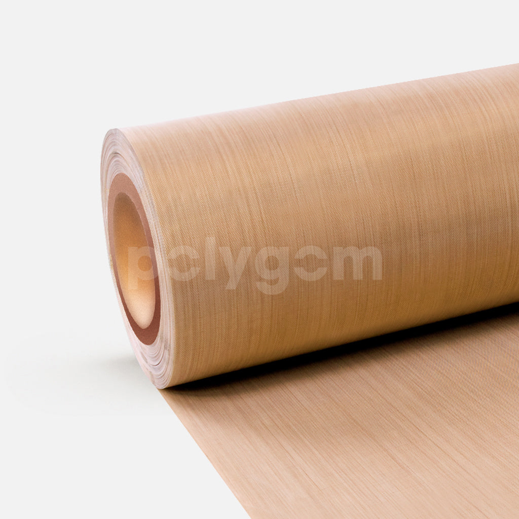 TVT, TEJIDO TEFLONADO, TEJIDO FIBRA DE VIDRIO TEFLONADO, TEFLON ADHESIVO, TEFLON MARRON, INTERFLON, TEMPERGLASS
